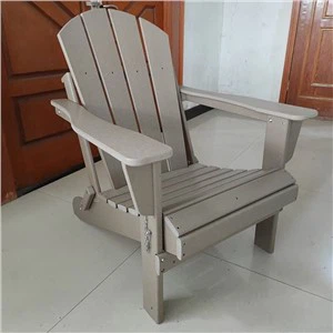 Zewnętrzne składane krzesło Poly Adirondack